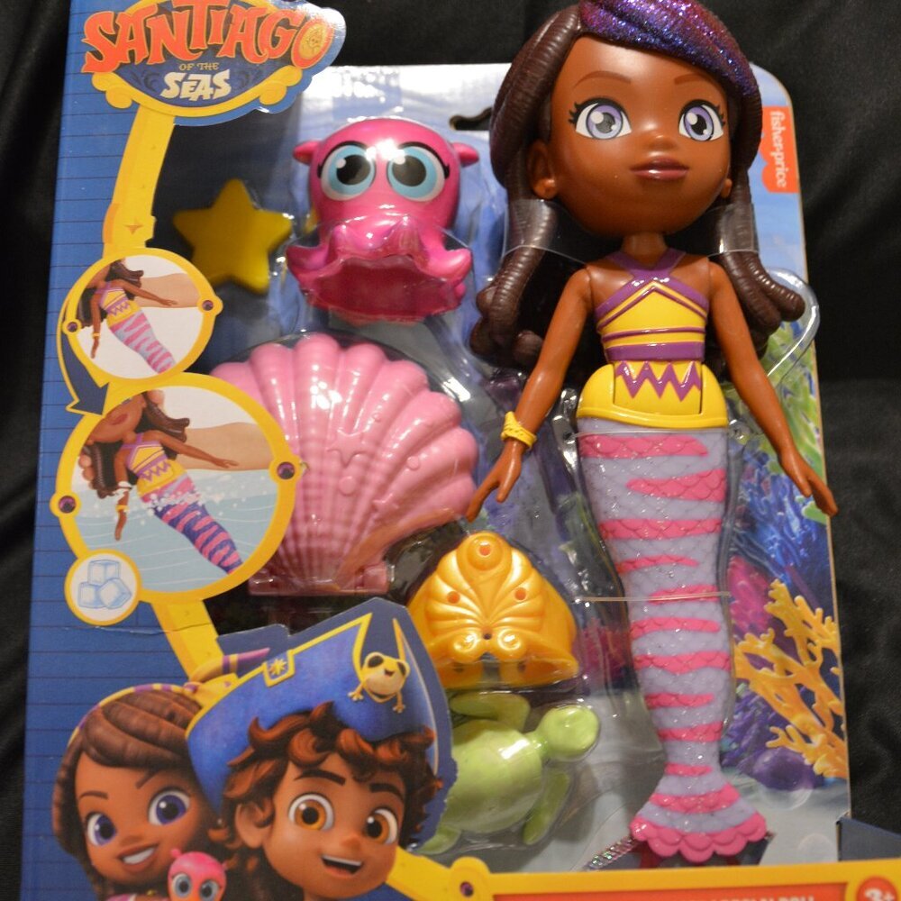 Santiago of the Seas Color Changing Poseable Figure Fisher Price Nickelodeon